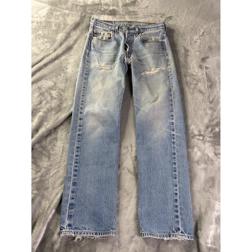 Vintage Levi Strauss & CO. Jeans 501 XX Mens 33x31 Blue denim Distressed